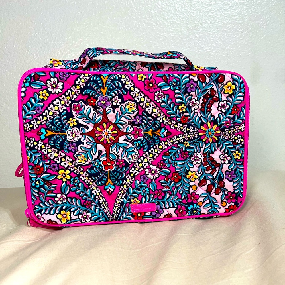 Vera Bradley Blush and Brush Makeup bag